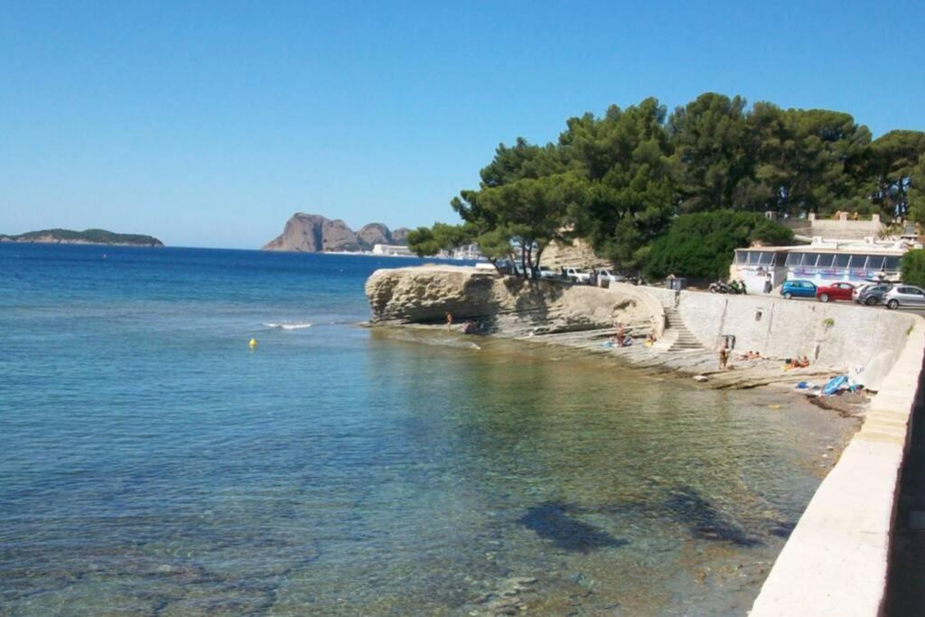 Studio La Ciotat Vue Mer Avec Garage Buitenkant foto